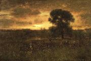 George Inness Sunrise oil